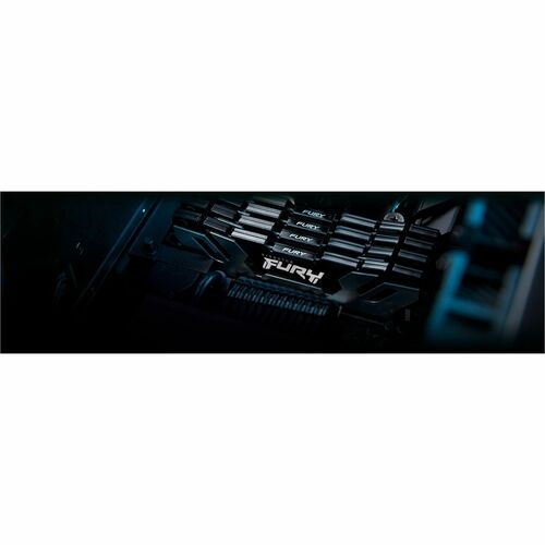 Kit de 2 mémoires DDR5 CL40 48 Go 8 400 MT/S CUDIMM Fury Renegade Silver XMP