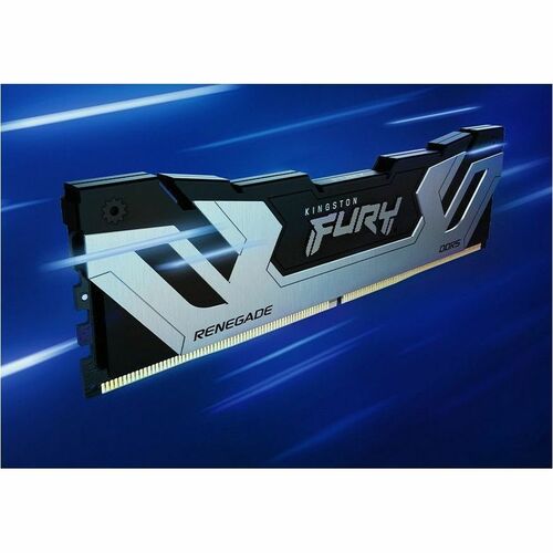 Kit de 2 mémoires DDR5 CL40 48 Go 8 400 MT/S CUDIMM Fury Renegade Silver XMP