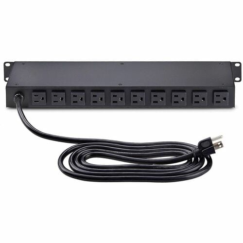 StarTech.com PDU 12 prises à montage en rack horizontal avec compteur, alimentation serveur 1U