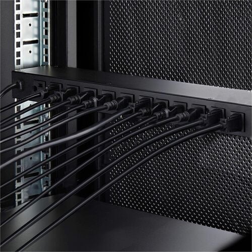 StarTech.com PDU 12 prises à montage en rack horizontal avec compteur, alimentation serveur 1U