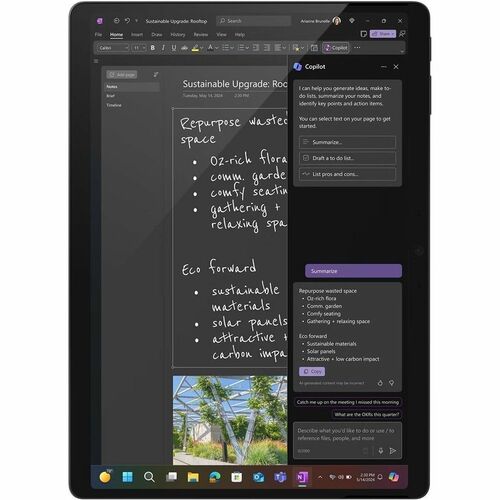 SURFACE PRO11 13 pouces NTC U7 16 Go 256 Go ANGLAIS NOIR COMM
