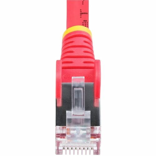 StarTech.com 10ft Red CAT6a Ethernet Cable, Snagless RJ45, 10G, 100W PoE, S/FTP,
