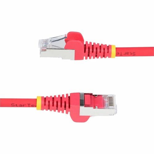 StarTech.com 10ft Red CAT6a Ethernet Cable, Snagless RJ45, 10G, 100W PoE, S/FTP,