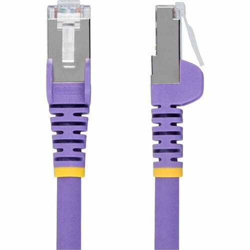 StarTech.com 10ft Purple CAT6a Ethernet Cable, Snagless RJ45, 10G, 100W PoE, S/F