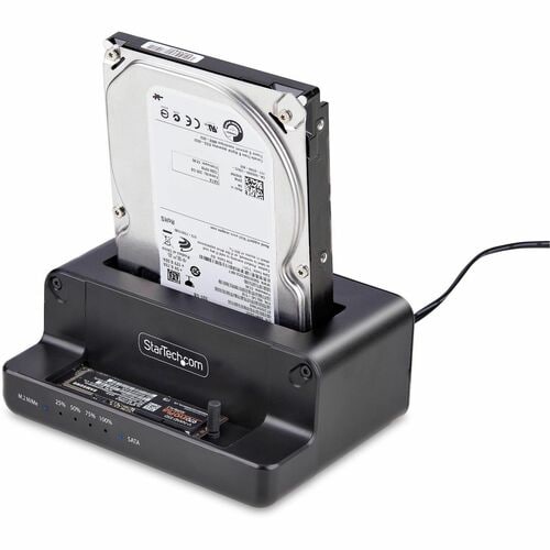 Clonador de SSD independiente de doble bahía. Duplicador de M.2 NVME a SATA de 2,5/3,5".