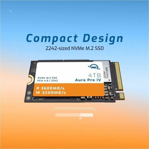 Disque dur 4 To AURA PRO IV 2242 NVME M.2 PCIE