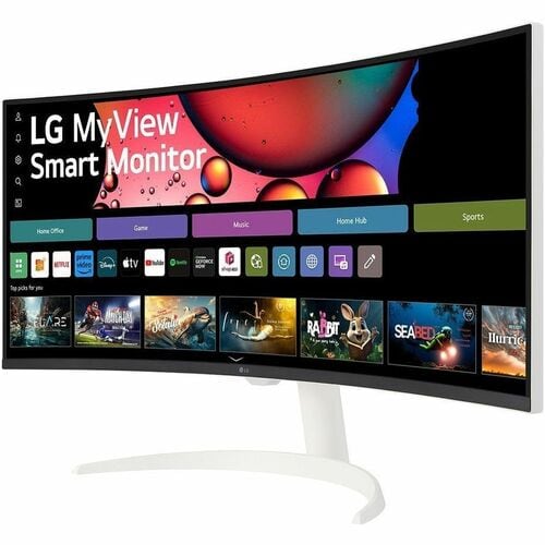 LG MYVIEW SMARTMONITOR 32IN 32SR65QC-W (3440 X 1440) WITH VA