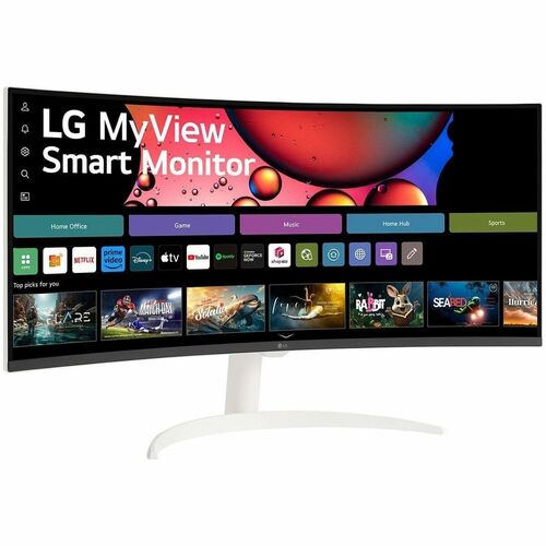 LG MYVIEW SMARTMONITOR 32IN 32SR65QC-W (3440 X 1440) WITH VA