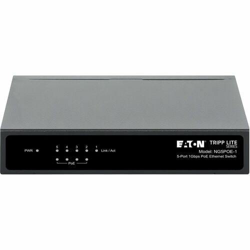 Escritorio de 5 puertos con alimentación PoE de 10/100/1000 MBPS y GB Ethernet