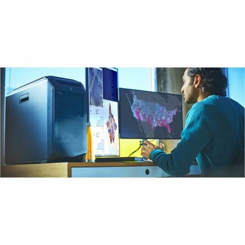 Station de travail HP Z8 Fury G5 - 1 Xeon w5-3535X - 64 Go - SSD 2 To - Tour - Noir