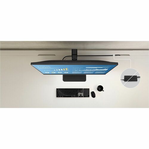 Monitor empresarial IPS QHD de 27 pulgadas 27BA75QB-B con USB tipo C