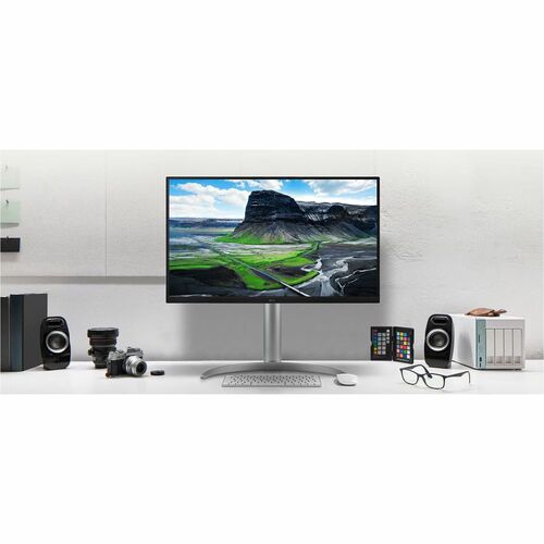 Moniteur IPS 27 pouces 27UQ850V-W 4K UHD (3840 x 2160) avec connexion en guirlande