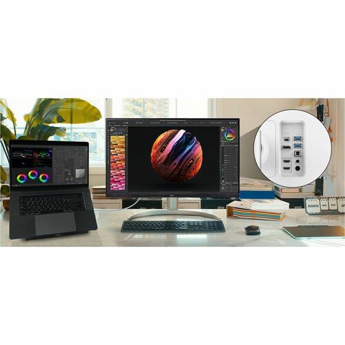 27IN 27UQ850V-W 4K UHD (3840 X 2160) IPS MONITOR WITH DAISY CHAIN