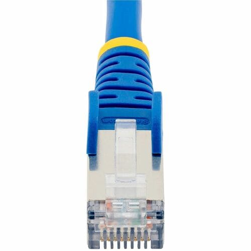 StarTech.com 100ft Blue CAT6a Ethernet Cable, Snagless RJ45, 10G, 100W PoE, S/FT