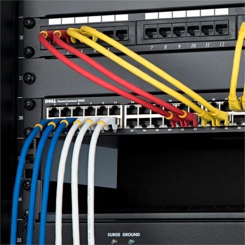 StarTech.com 100ft Black CAT6a Ethernet Cable, Snagless RJ45, 10G, 100W PoE, S/F