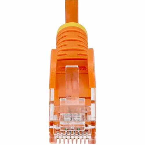 Cable Ethernet CAT6 delgado naranja de 2,13 m de StarTech.com