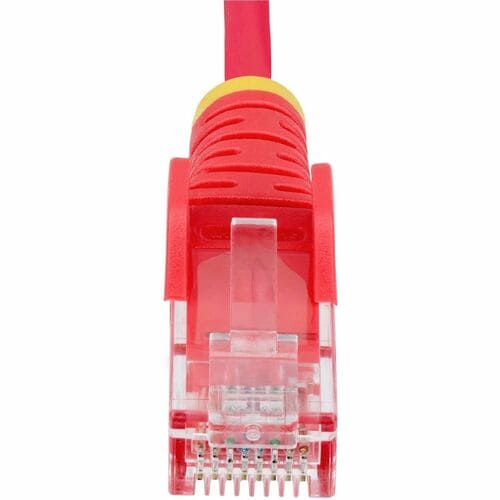Cable Ethernet CAT6 delgado rojo de 1,2 m de StarTech.com