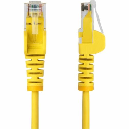 Cable Ethernet CAT6 delgado amarillo de 1,2 m de StarTech.com
