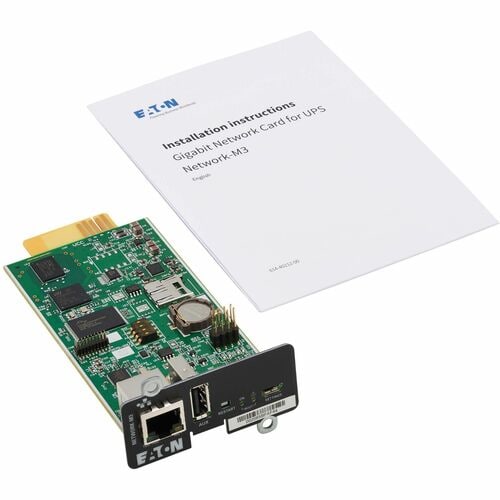 Tarjeta Gigabit Ethernet Eaton - 1 puerto (par trenzado) - 1000Base-T