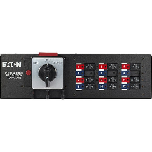 Eaton Bypass Power Module (BPM) - 3 x NEMA L6-30R, 6 x NEMA 5-20R - 125 A