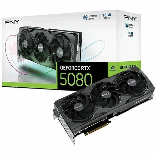 PNY GEFORCE RTX 508016GBTRIPLE ARCHITECTURE : BLACKWELL CUDA CORES :