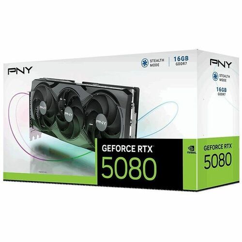 PNY GEFORCE RTX 508016GBTRIPLE ARCHITECTURE : BLACKWELL CUDA CORES :
