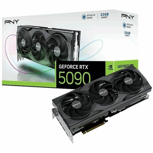 PNY GEFORCE RTX 5090 32GB TRIPL ARCHITECTURE: BLACKWELL CUDA CORES: