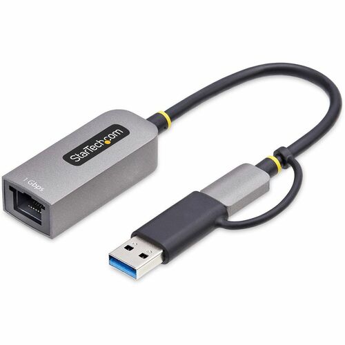 Adaptador USB-C a Ethernet StarTech.com con adaptador USB-A, 10/100/1000 Mbps, EE. UU.
