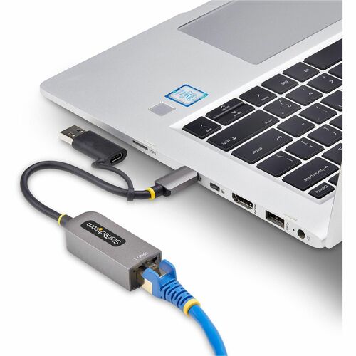Adaptador USB-C a Ethernet StarTech.com con adaptador USB-A, 10/100/1000 Mbps, EE. UU.