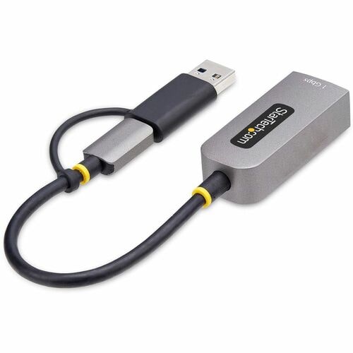 Adaptador USB-C a Ethernet StarTech.com con adaptador USB-A, 10/100/1000 Mbps, EE. UU.
