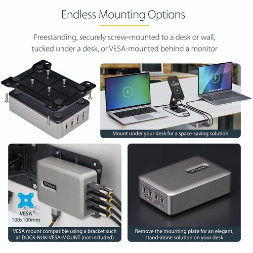 StarTech.com 4-Port Multi-Device USB