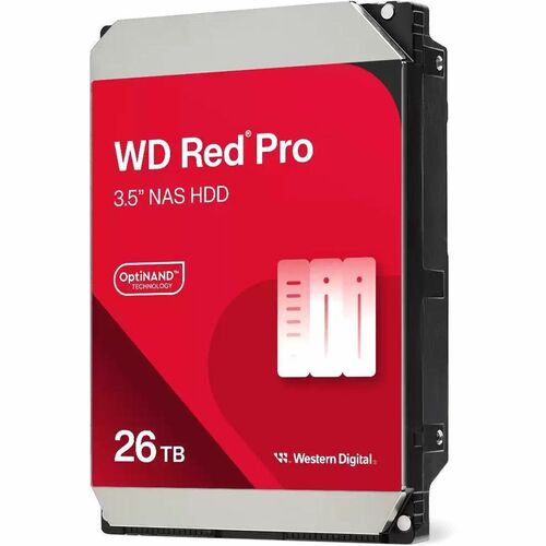 WD RED PRO NAS26TB 512MB 3.5IN 5YRS WARR MULTI 20