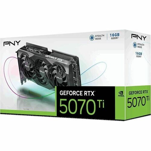PNY GEFORCE RTX 5070 TI 16GB ARCHITECTURE: BLACKWELL 16GB 256-B