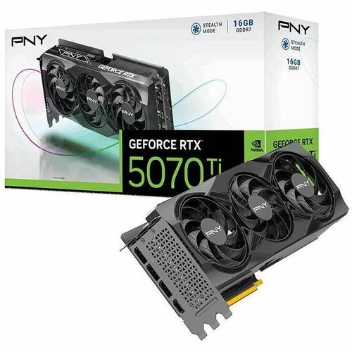 PNY GEFORCE RTX 5070 TI 16GB ARCHITECTURE: BLACKWELL 16GB 256-B