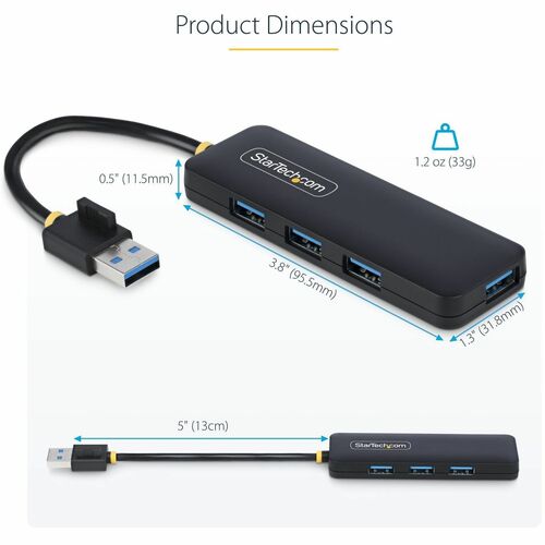 StarTech.com StarTech.com Adaptateur USB 4 ports
