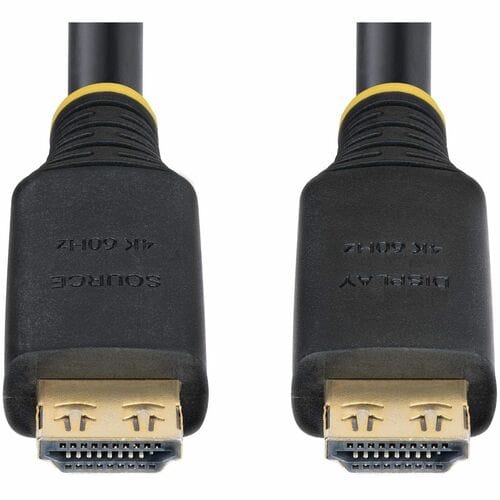 Cable HDMI activo de alta velocidad StarTech.com de 10,6 m (35 pies) con conectores de agarre, 4K 60 Hz/1
