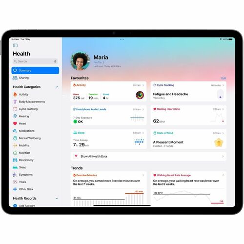 Apple iPad Air 13 (2025) A3268 Tablet - 13\" - 8 GB - 1 TB Storage - S