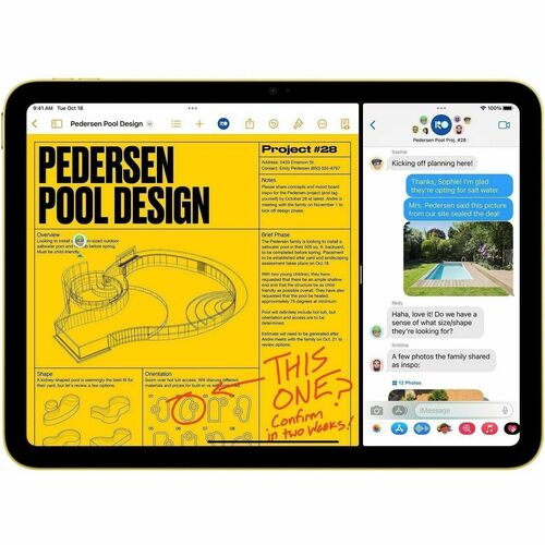 Apple iPad (11th Generation) A3354 Tablet - 11\" - 6 GB - 256 GB Stora