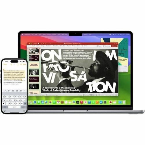 Apple MacBook Air MW1H3LL/A 15.3\" Notebook - Apple M4 - 16 GB - 512 G