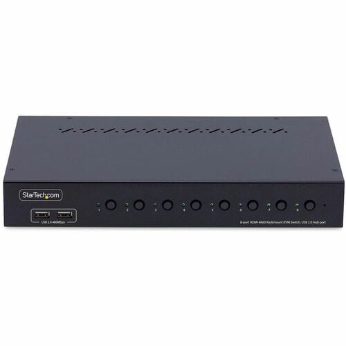 Conmutador KVM de 8 puertos para montaje en rack - HDMI 2.0 KVM 4K 60 Hz
