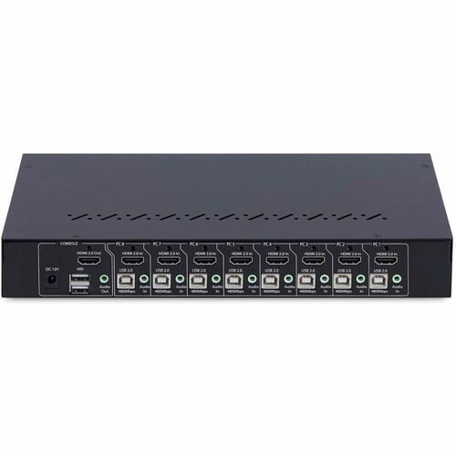Conmutador KVM de 8 puertos para montaje en rack - HDMI 2.0 KVM 4K 60 Hz