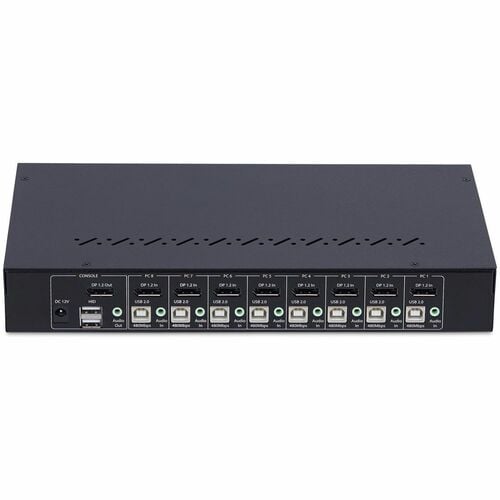 Conmutador KVM de 8 puertos para montaje en rack - DisplayPort 1.2 KVM 4K 60 Hz