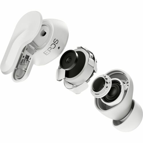 Écouteurs Bluetooth sans fil EPOS ADAPT E1 - Blanc nordique - Microso