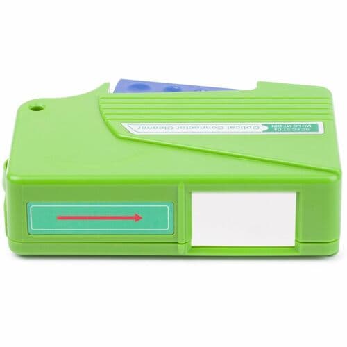 Limpiador de fibra óptica StarTech.com, casete de limpieza para conectores de fibra, limpiador de fibra LC, para
