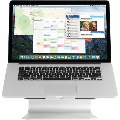 Support pour ordinateur portable Rain Design iLevel2 - Bureau - Aluminium anodisé - Pour