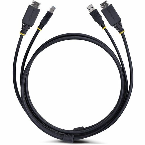 Cable KVM HDMI y USB de 5 Gbps de StarTech.com de 1,8 m (6 pies), hasta 4K 60 Hz, HDMI 2.0 y USB Comb