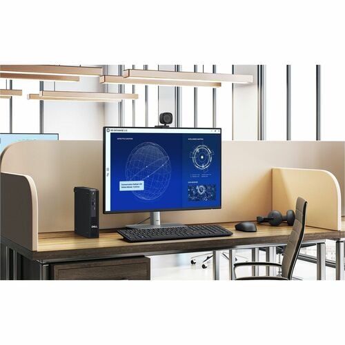 Dell Pro QCM1250 Desktop Computer - Intel Core i7 14th Gen i7-14700T -
