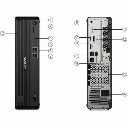 Computadora de escritorio Lenovo ThinkCentre M90s Gen 6 12YU000HCA (12YU000HCA)