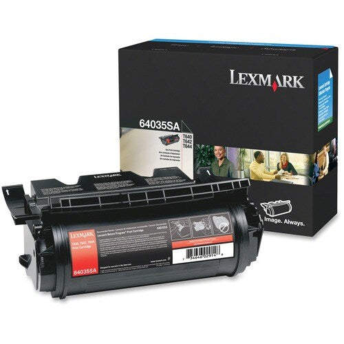 Lexmark Original Toner Cartridge - Laser - 6000 Pages - Blac