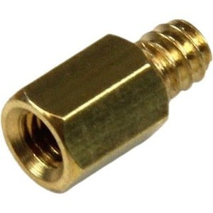 StarTech.com Replacement PC Mounting #6-32 to M3 Metal Jack Screw Stan